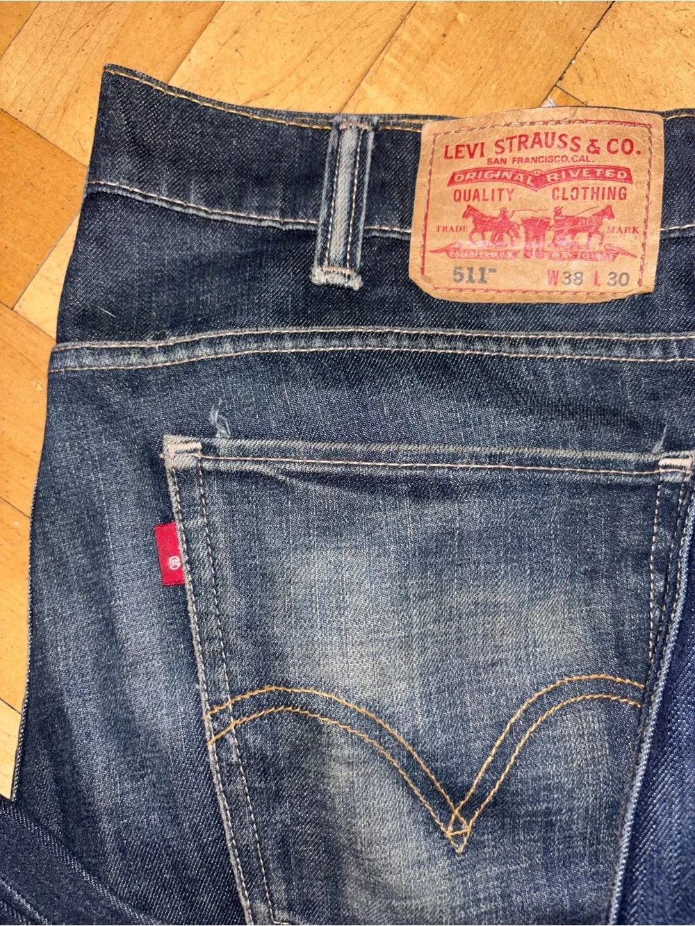 Levi's Men's Straight Jeans - Blue and Black Denim Bundle various sizes